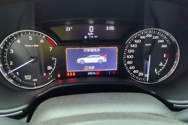 Used Cadillac CT5 2020 Revised Version 28T Luxury Edition Instrument Cluster