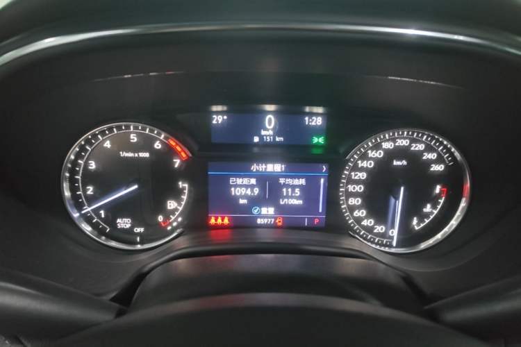 Used Cadillac CT5 2020 Revised Version 28T Luxury Edition Instrument Cluster