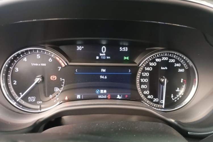 Used Cadillac CT5 2020 Updated 28T Leading Sporty Version Instrument Cluster