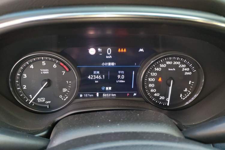 Used Cadillac CT5 2020 Revised 28T Platinum Sport Edition Instrument Cluster