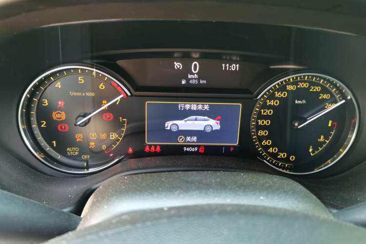 Used Cadillac CT5 2020 Updated 28T Leading Sporty Version Instrument Cluster