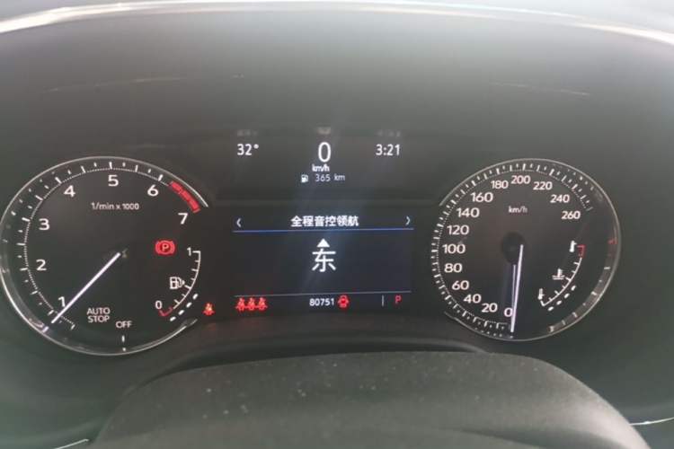 Used Cadillac CT5 2020 Revised Version 28T Luxury Edition Instrument Cluster