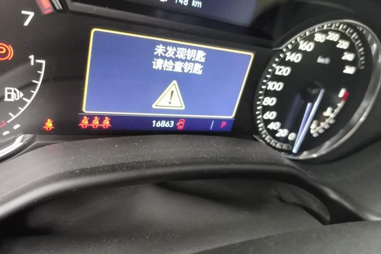 Used Cadillac CT5 2020 Revised Version 28T Luxury Edition Odometer Close Up
