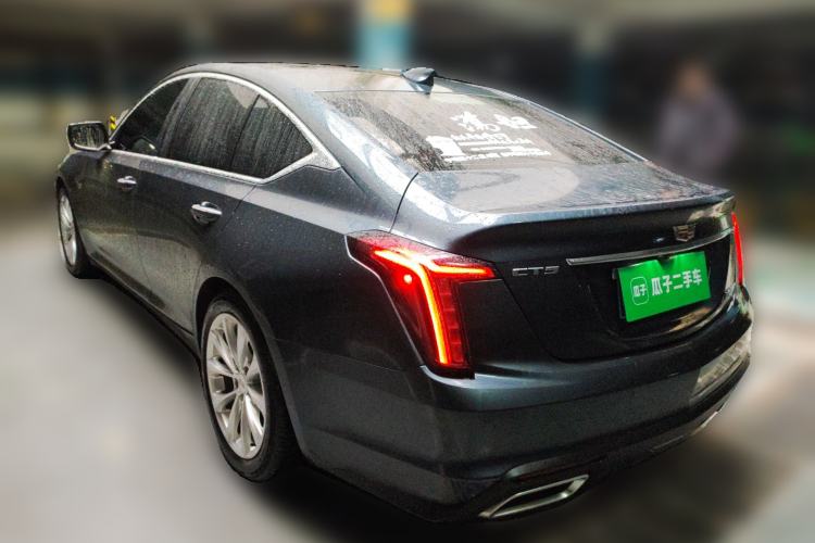 Used Cadillac CT5 2020 Revised Version 28T Luxury Edition Rear Left 45 Deg
