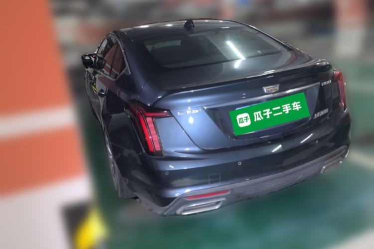 Used Cadillac CT5 2020 Revised Version 28T Luxury Edition Rear Left 45 Deg