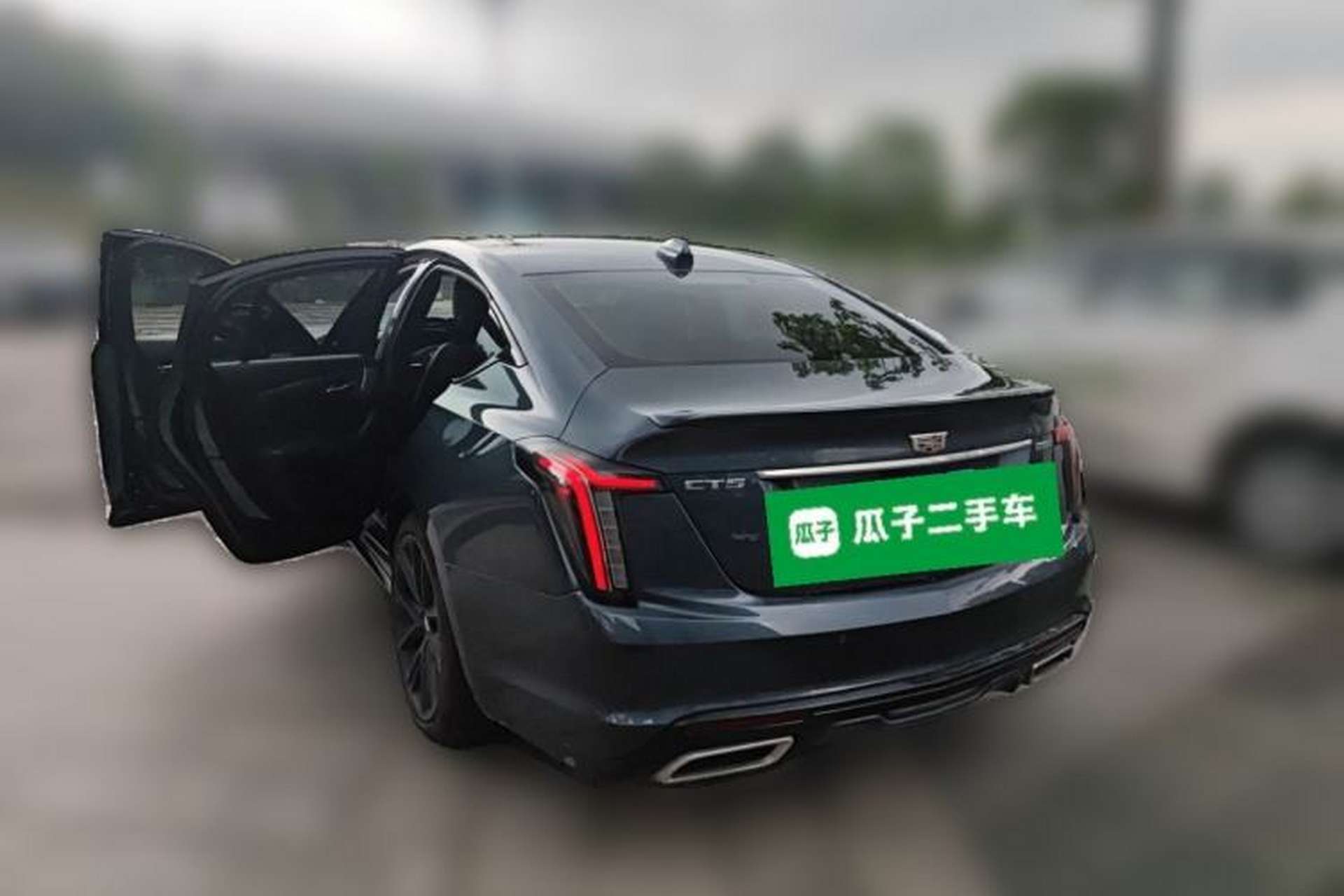 Used Cadillac CT5 2020 Revised 28T Platinum Sport Edition Rear Left 45 Deg