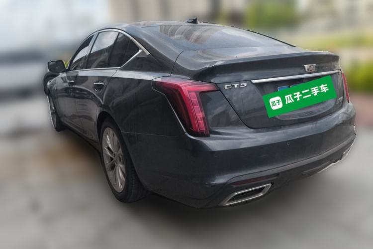 Used Cadillac CT5 2020 Revised Version 28T Luxury Edition Rear Left 45 Deg