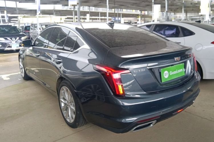 Used Cadillac CT5 2020 Revised Version 28T Luxury Edition Rear Left 45 Deg