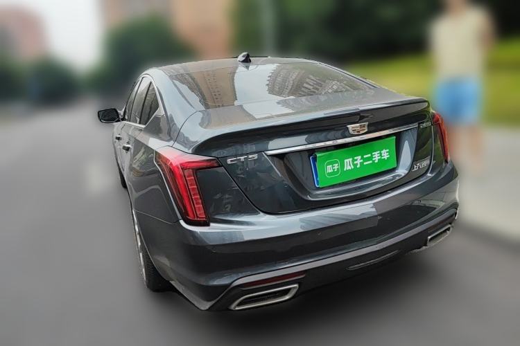 Used Cadillac CT5 2020 Revised Version 28T Luxury Edition Rear Left 45 Deg