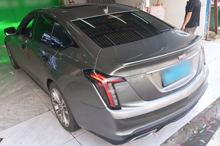 Used Cadillac CT5 2020 Updated 28T Leading Sporty Version Rear Left 45 Deg