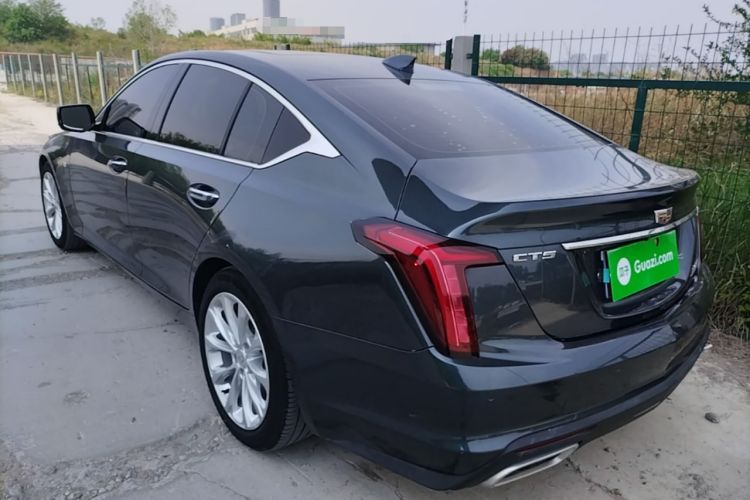 Used Cadillac CT5 2020 Revised Version 28T Luxury Edition Rear Left 45 Deg