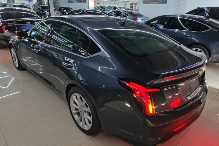 Used Cadillac CT5 2020 Revised Version 28T Luxury Edition Rear Left 45 Deg