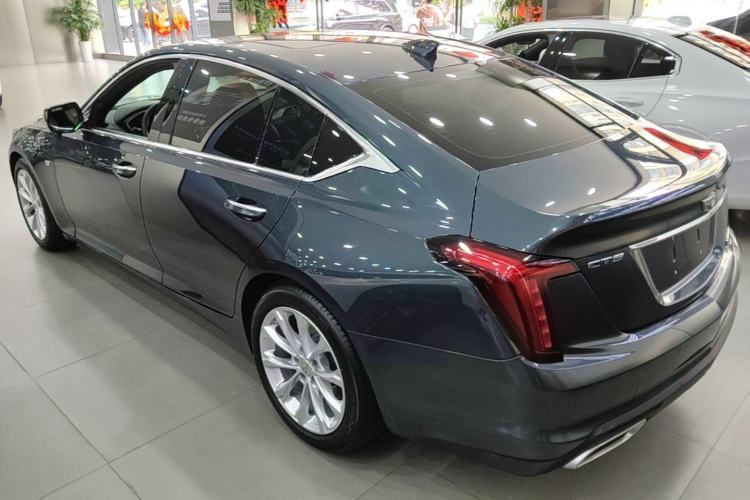 Used Cadillac CT5 2020 Revised Version 28T Luxury Edition Rear Left 45 Deg