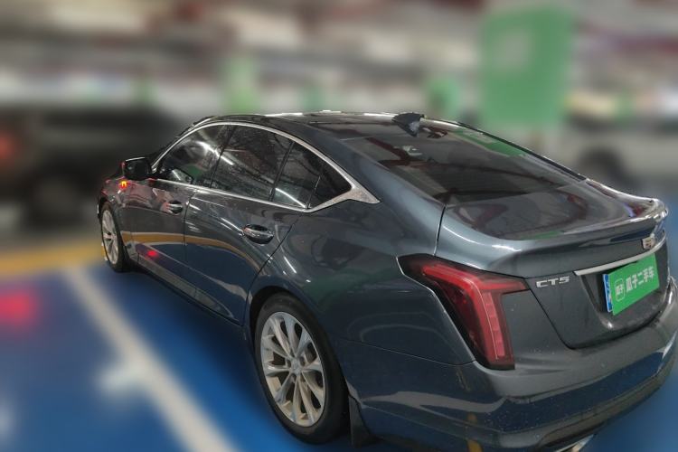 Used Cadillac CT5 2020 Revised Version 28T Luxury Edition Rear Left 45 Deg