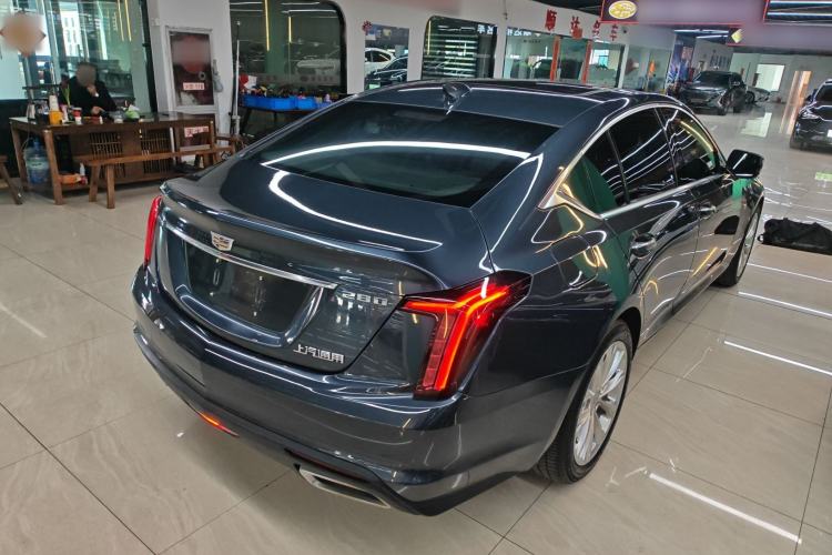 Used Cadillac CT5 2020 Revised Version 28T Luxury Edition Rear Right 45 Deg