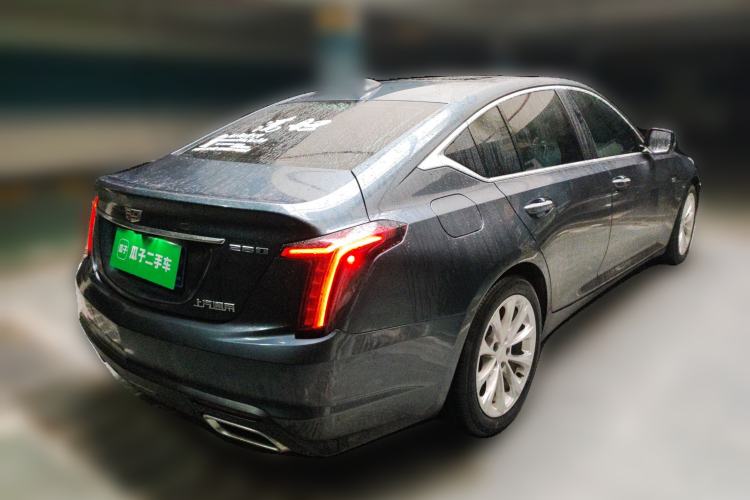 Used Cadillac CT5 2020 Revised Version 28T Luxury Edition Rear Right 45 Deg