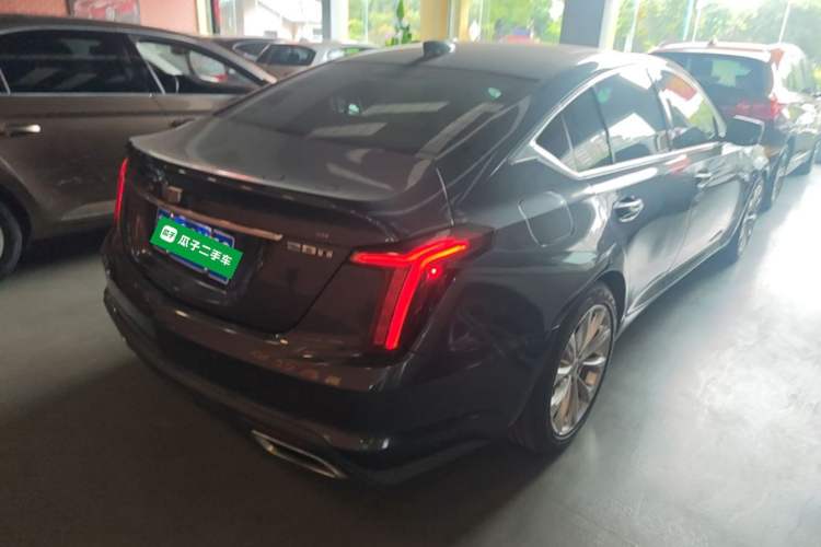 Used Cadillac CT5 2020 28T Luxury Version Rear Right 45 Deg