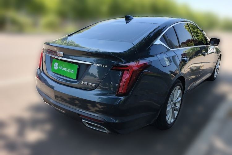 Used Cadillac CT5 2020 Revised Version 28T Luxury Edition Rear Right 45 Deg