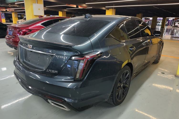 Used Cadillac CT5 2020 Revised 28T Platinum Sport Edition Rear Right 45 Deg