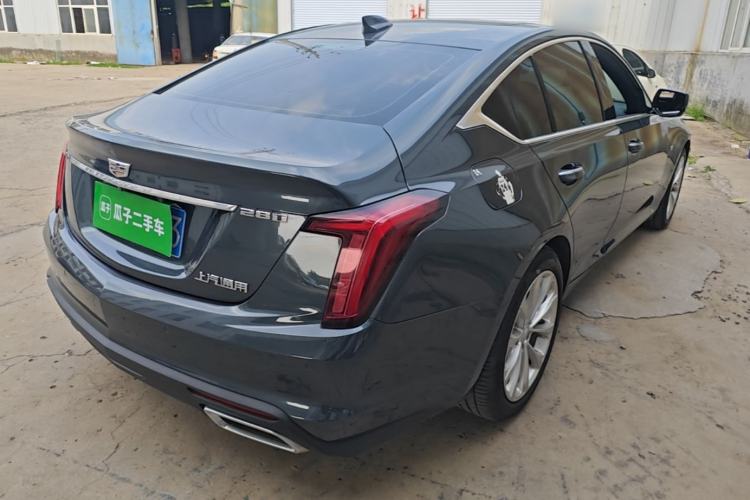 Used Cadillac CT5 2020 Revised Version 28T Luxury Edition Rear Right 45 Deg