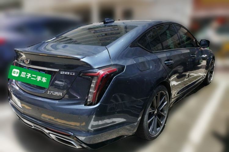Used Cadillac CT5 2020 Revised 28T Platinum Sport Edition Rear Right 45 Deg