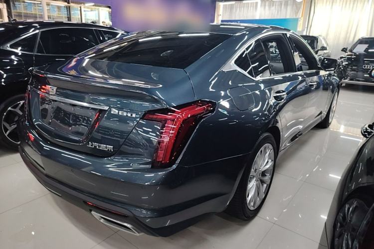 Used Cadillac CT5 2020 Revised Version 28T Luxury Edition Rear Right 45 Deg