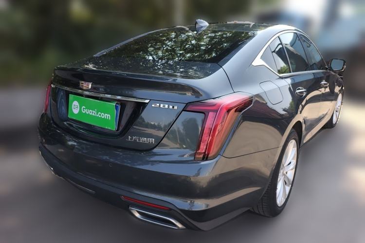 Used Cadillac CT5 2020 Revised Version 28T Luxury Edition Rear Right 45 Deg