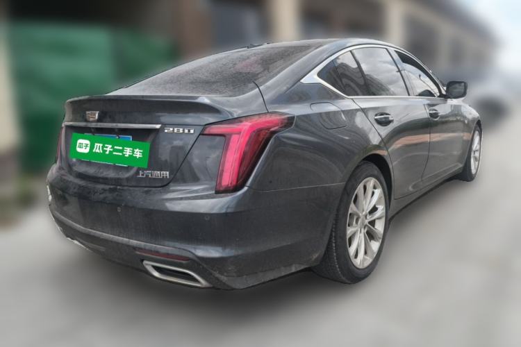 Used Cadillac CT5 2020 Revised Version 28T Luxury Edition Rear Right 45 Deg