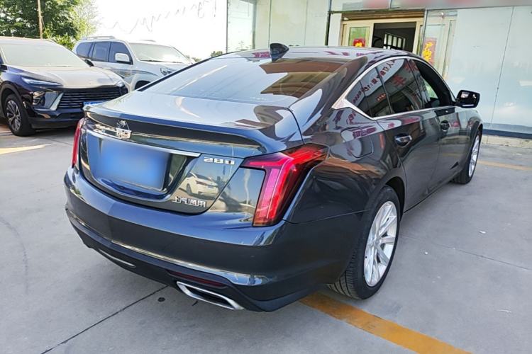 Used Cadillac CT5 2020 28T Tech Edition Rear Right 45 Deg