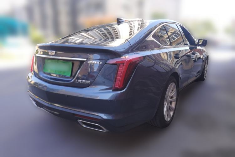 Used Cadillac CT5 2020 28T Tech Edition Rear Right 45 Deg