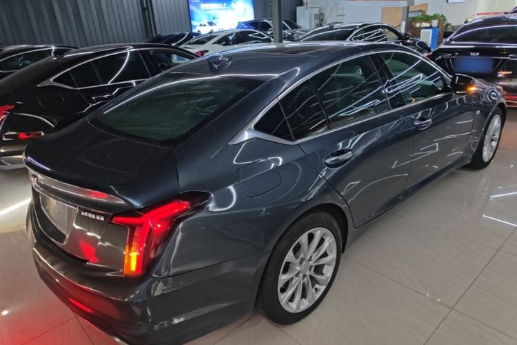 Used Cadillac CT5 2020 Revised Version 28T Luxury Edition Rear Right 45 Deg