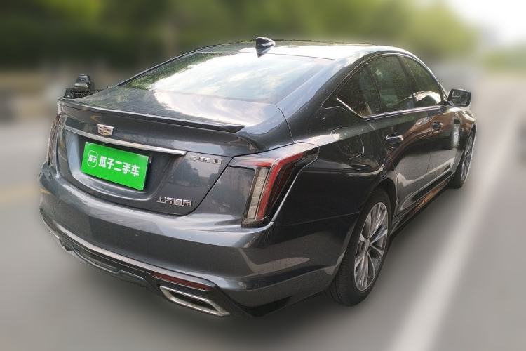 Used Cadillac CT5 2020 Updated 28T Leading Sporty Version Rear Right 45 Deg