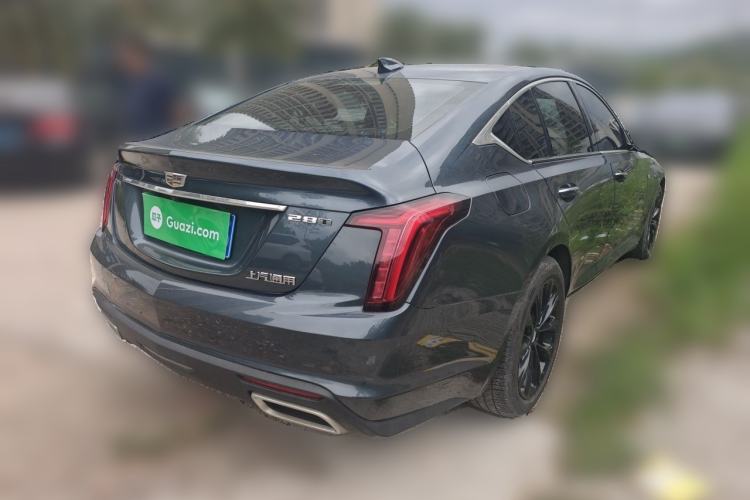 Used Cadillac CT5 2020 Revised Version 28T Luxury Edition Rear Right 45 Deg