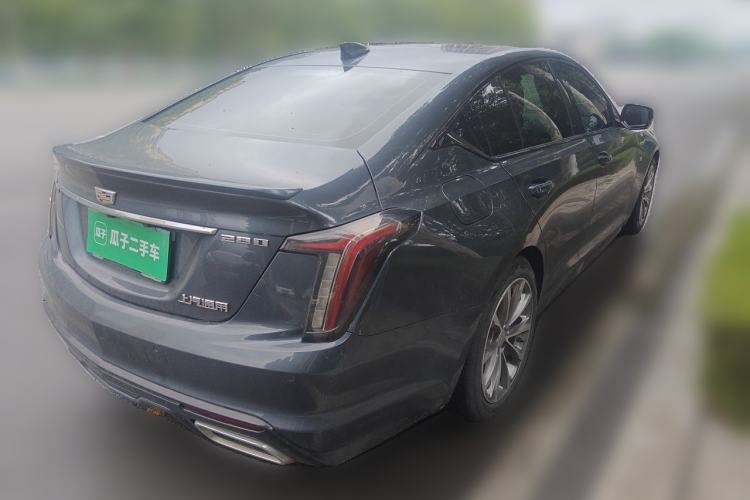 Used Cadillac CT5 2020 Updated 28T Leading Sporty Version Rear Right 45 Deg