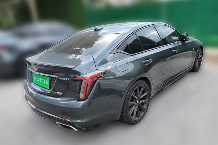 Used Cadillac CT5 2020 28T Platinum Sport Edition Rear Right 45 Deg