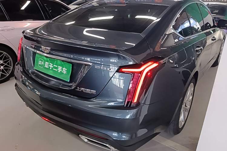 Used Cadillac CT5 2020 Revised Version 28T Luxury Edition Rear Right 45 Deg