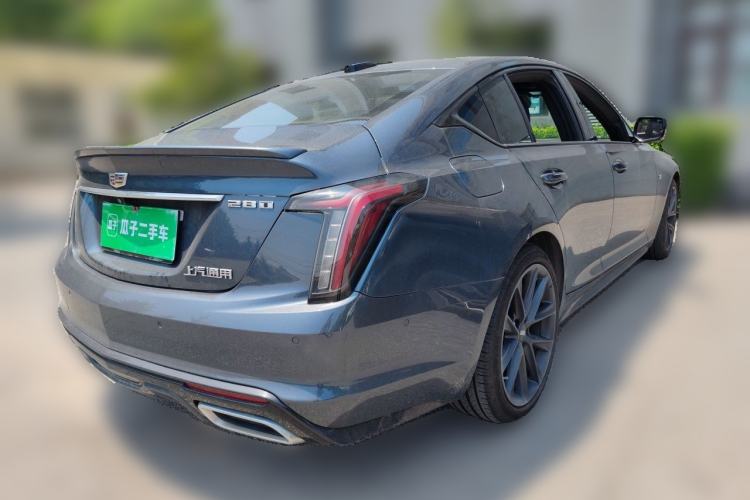 Used Cadillac CT5 2020 Revised 28T Platinum Sport Edition Rear Right 45 Deg