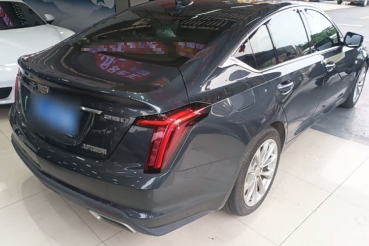 Used Cadillac CT5 2020 Revised Version 28T Luxury Edition Rear Right 45 Deg
