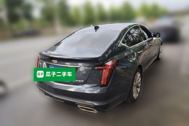 Used Cadillac CT5 2020 Revised Version 28T Luxury Edition Rear Right 45 Deg