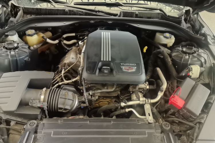 Used Cadillac CT5 2020 Revised Version 28T Luxury Edition Engine Bay