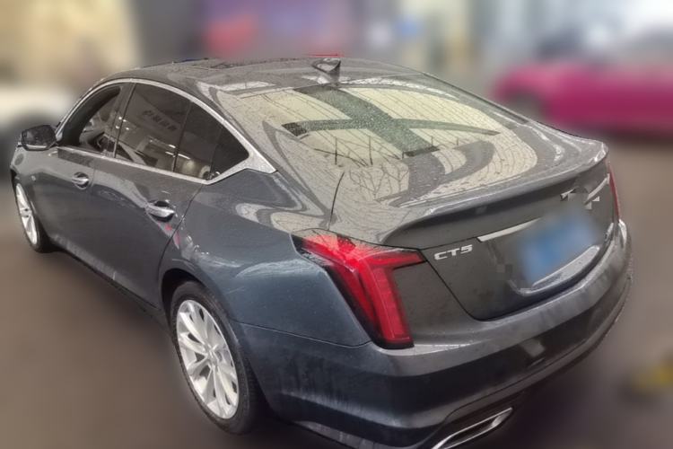 Used Cadillac CT5 2020 Revised Version 28T Luxury Edition Rear Left 45 Deg