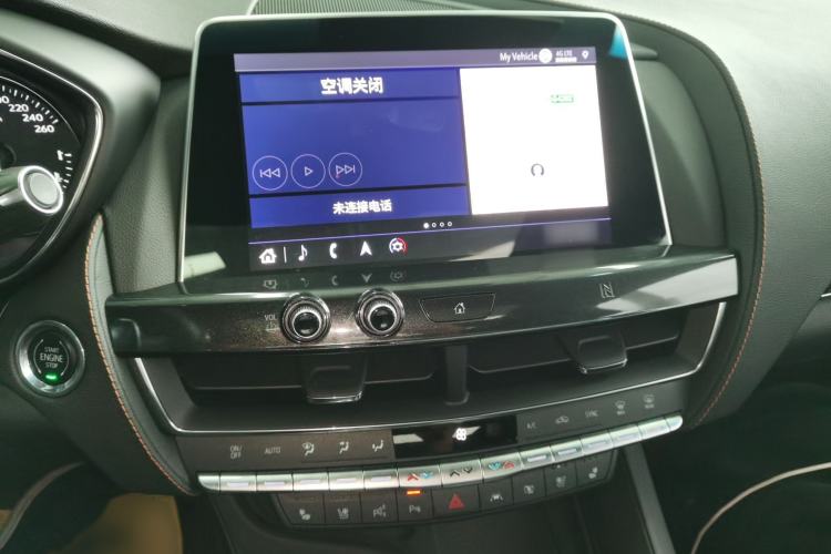 Used Cadillac CT5 2020 Revised 28T Platinum Sport Edition Audio And AC Panel