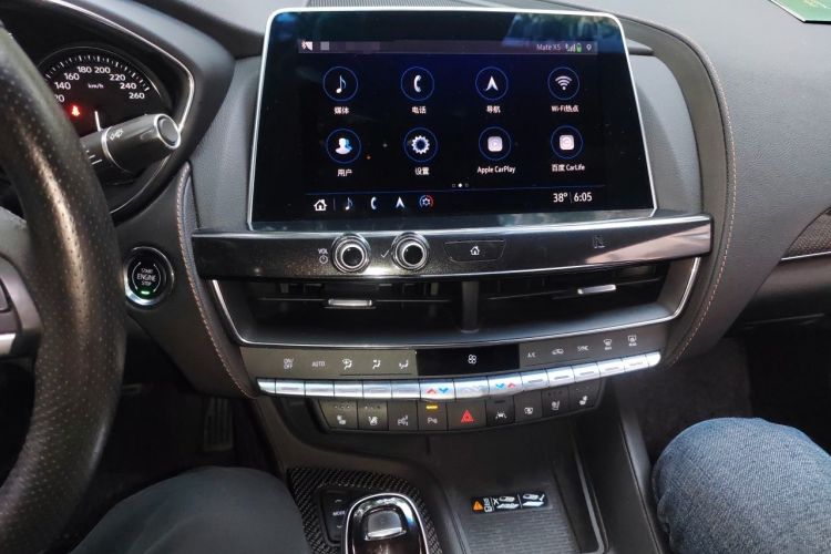Used Cadillac CT5 2020 Revised 28T Platinum Sport Edition Audio And AC Panel