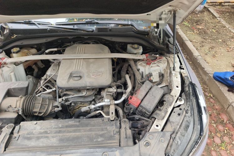 Used Cadillac CT5 2020 Revised 28T Platinum Sport Edition Engine Bay Left