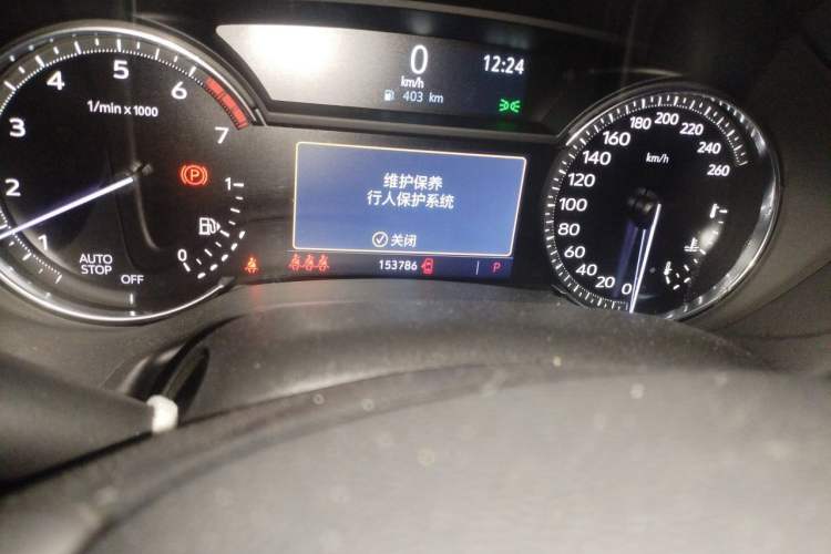 Used Cadillac CT5 2020 28T Luxury Version Odometer Close Up