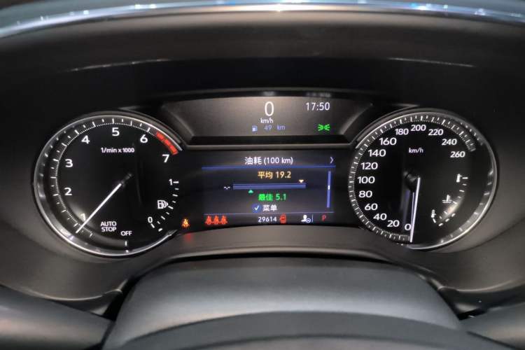 Used Cadillac CT5 2020 28T Fashion Edition Odometer Close Up
