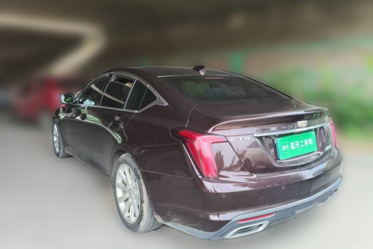 Used Cadillac CT5 2020 28T Fashion Edition Rear Left 45 Deg