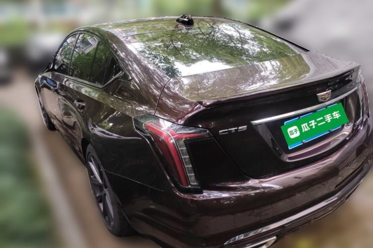 Used Cadillac CT5 2020 Revised 28T Platinum Sport Edition Rear Left 45 Deg