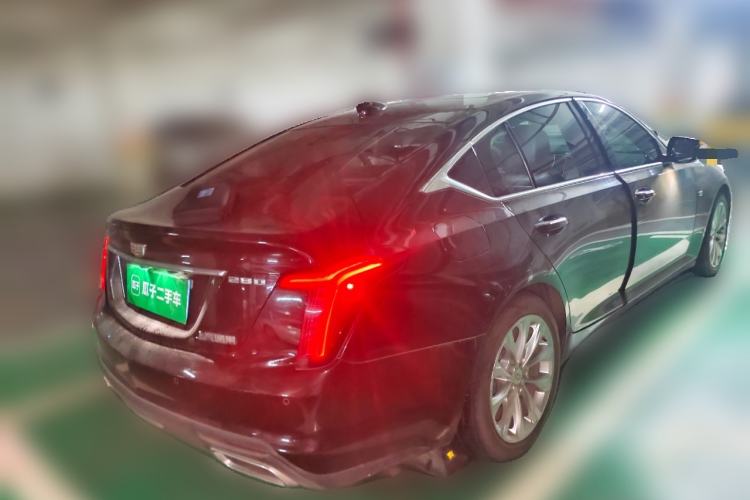 Used Cadillac CT5 2020 Revised Version 28T Luxury Edition Rear Right 45 Deg