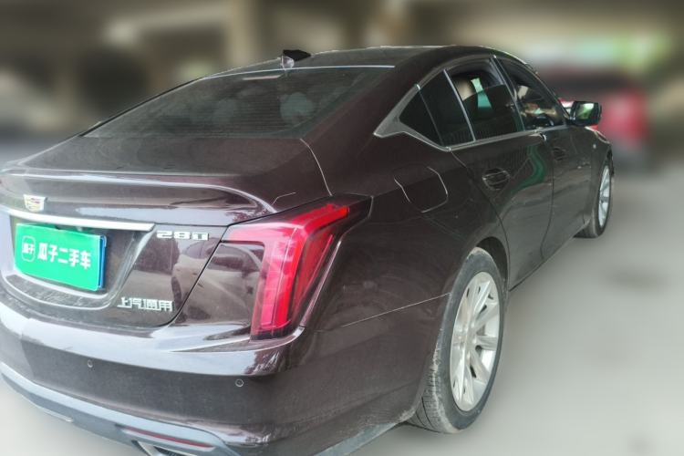 Used Cadillac CT5 2020 28T Fashion Edition Rear Right 45 Deg